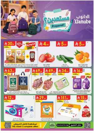 Danube Offers Today | School Essentials & Electronics flyer cover