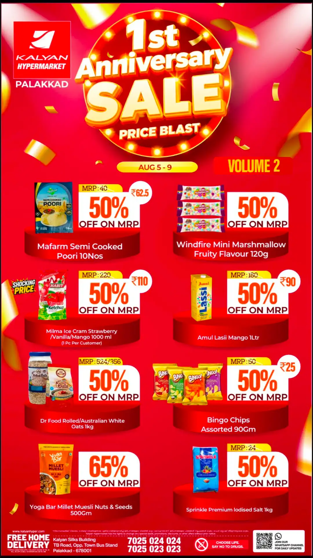 Kalyan Hypermarket Palakkad Offers | 1st Anniversary Sale page 3