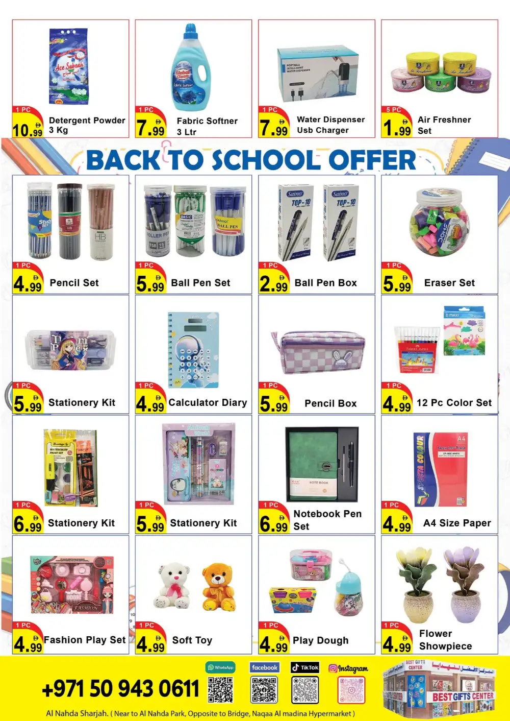 Best Gifts Center Al Nahda Offers | 1 to 10 AED Deals page 3