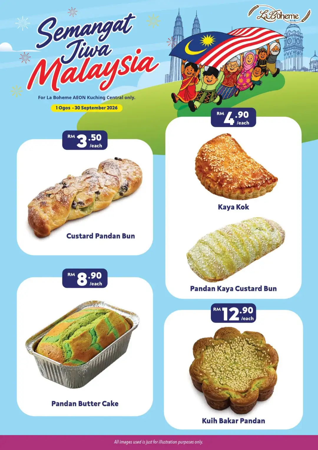 AEON Malaysia Semangat Jiwa Malaysia Offers | Bakery & Sushi Deals page 5