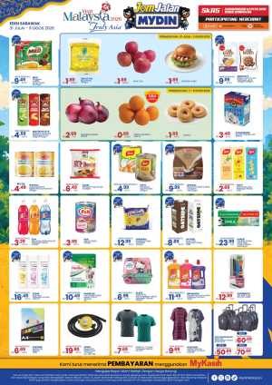 Mydin Sarawak Offers | Jom Jalan Mydin Deals flyer cover