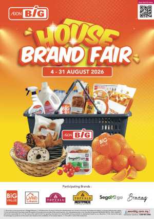AEON BiG House Brand Fair Promotions | Latest Catalogue flyer cover
