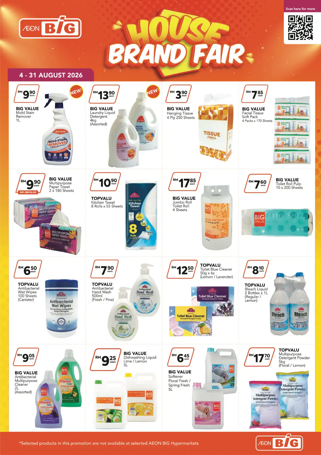 AEON BiG House Brand Fair Promotions | Latest Catalogue page 2