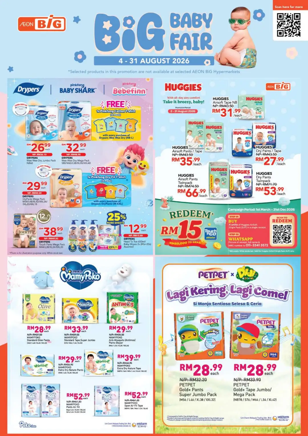 AEON BiG Baby Fair Promotions | Latest Catalogue page 2