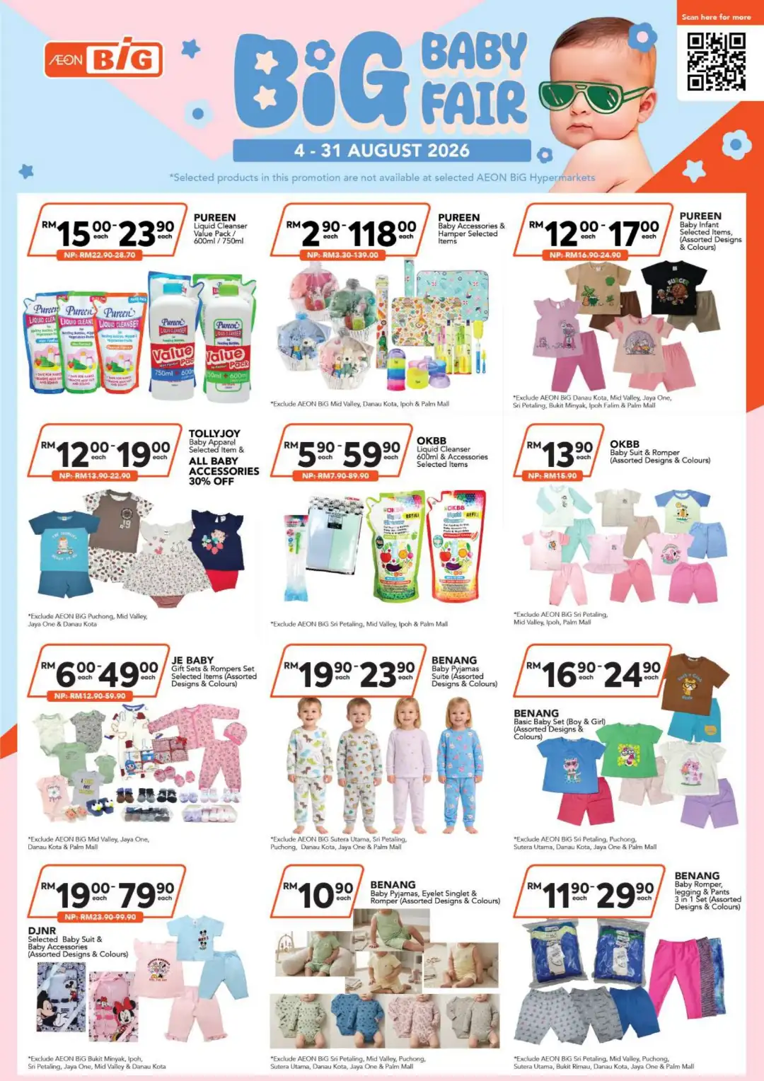 AEON BiG Baby Fair Promotions | Latest Catalogue page 4