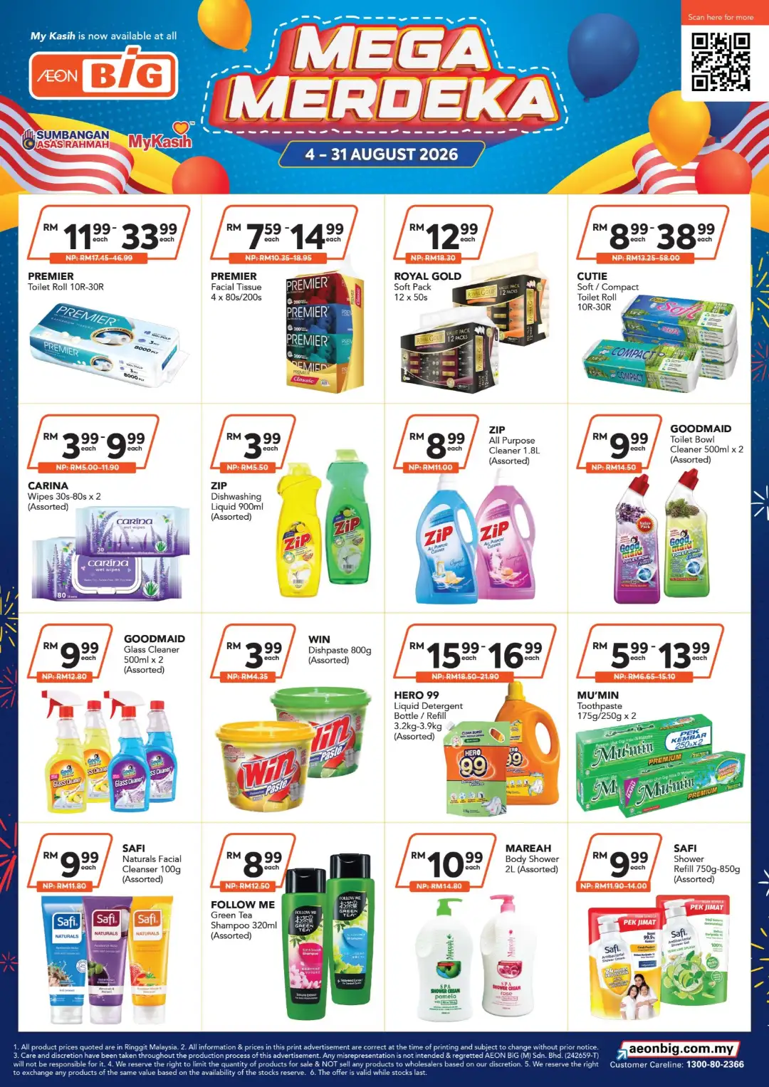AEON BiG Mega Merdeka Promotions | Latest Catalogue page 9