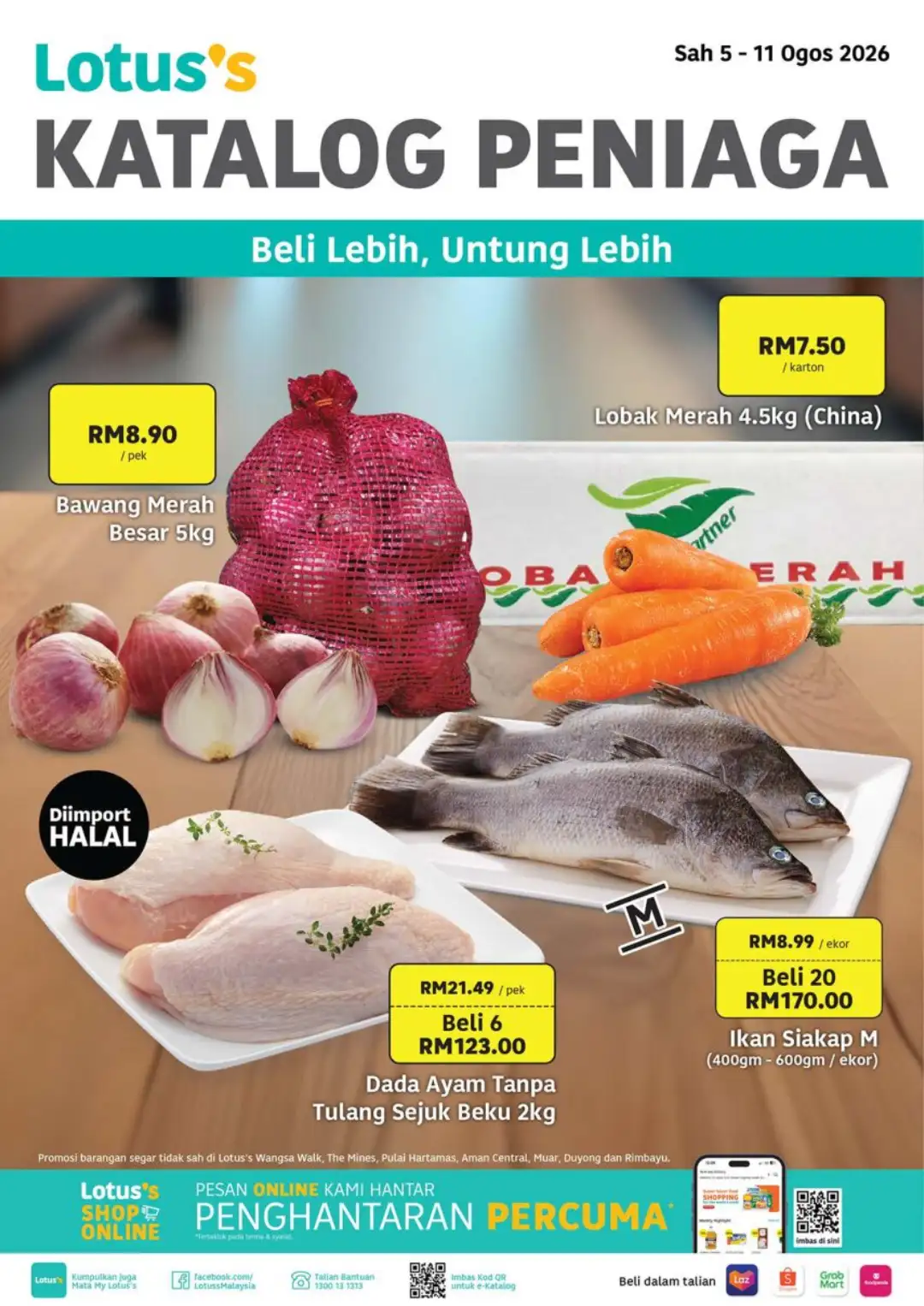 Lotus's Katalog Peniaga Offers | Wholesale Deals page 8