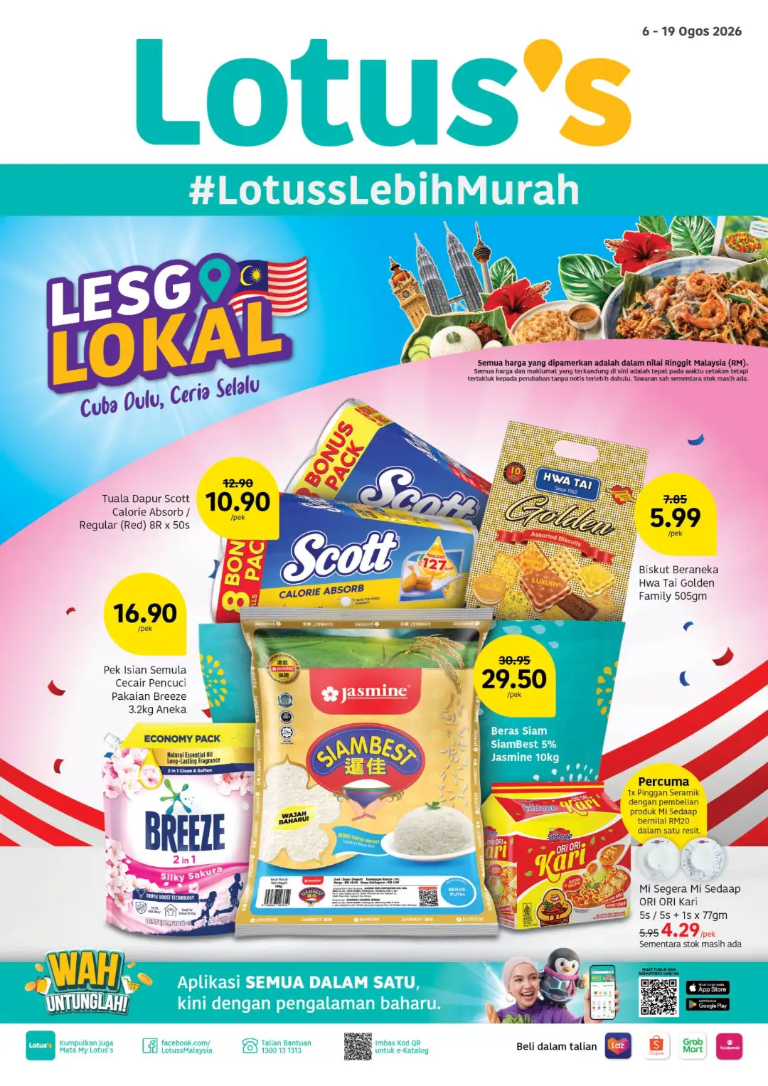Lotus's Lesgo Lokal Offers | Weekly Catalogue page 1