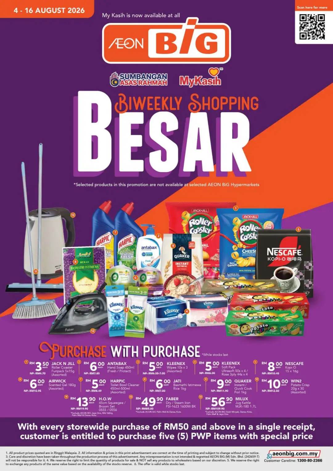 AEON BiG Biweekly Shopping Besar Promotion | Latest Catalogue page 1