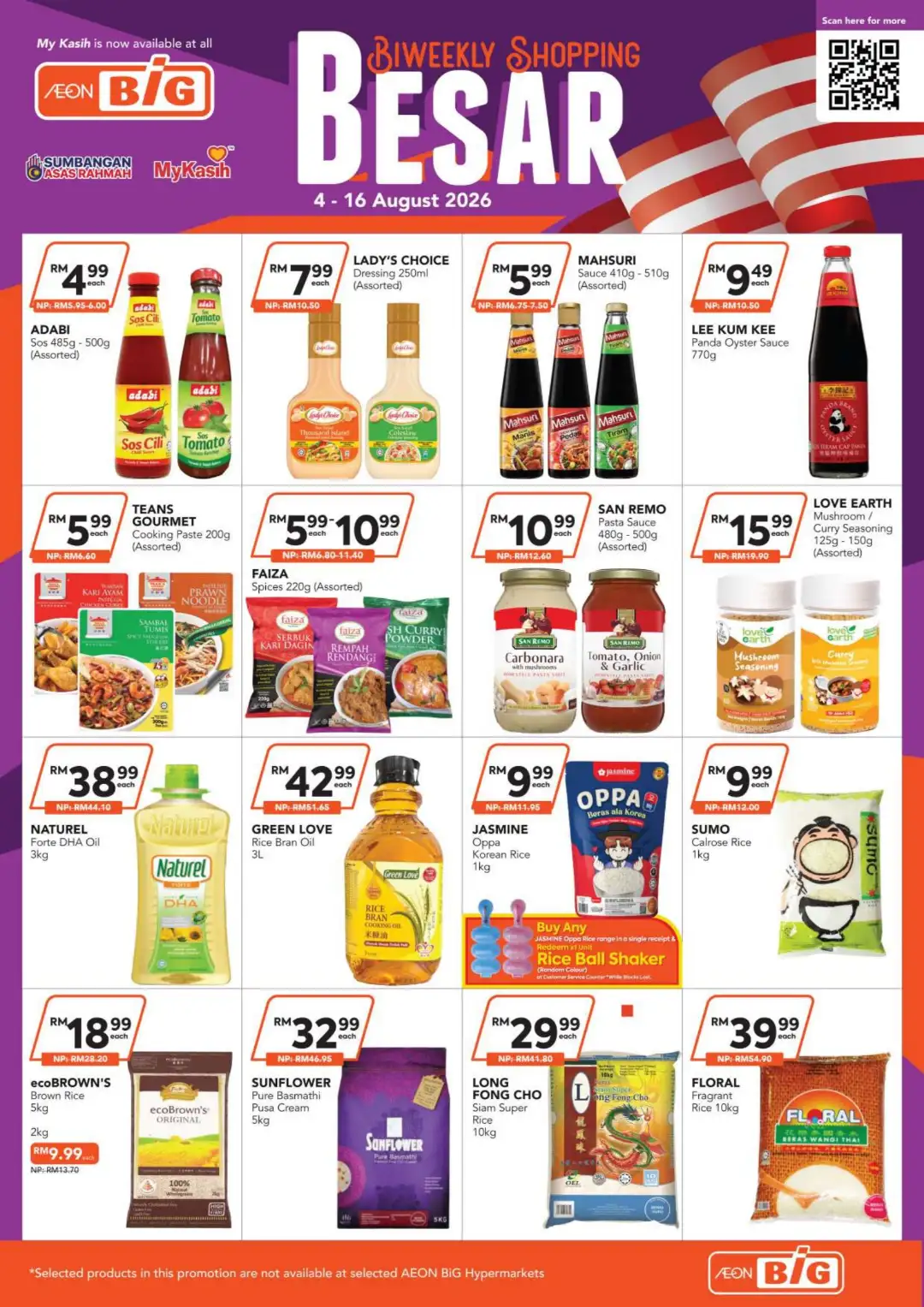 AEON BiG Biweekly Shopping Besar Promotion | Latest Catalogue page 12