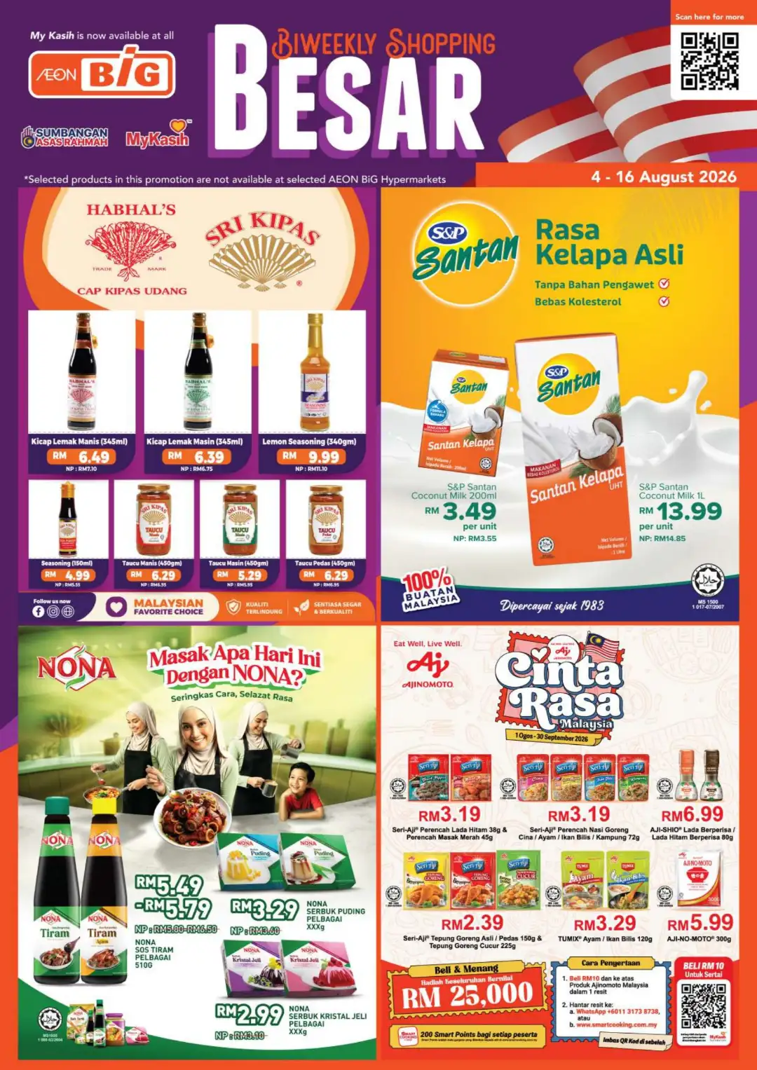AEON BiG Biweekly Shopping Besar Promotion | Latest Catalogue page 13