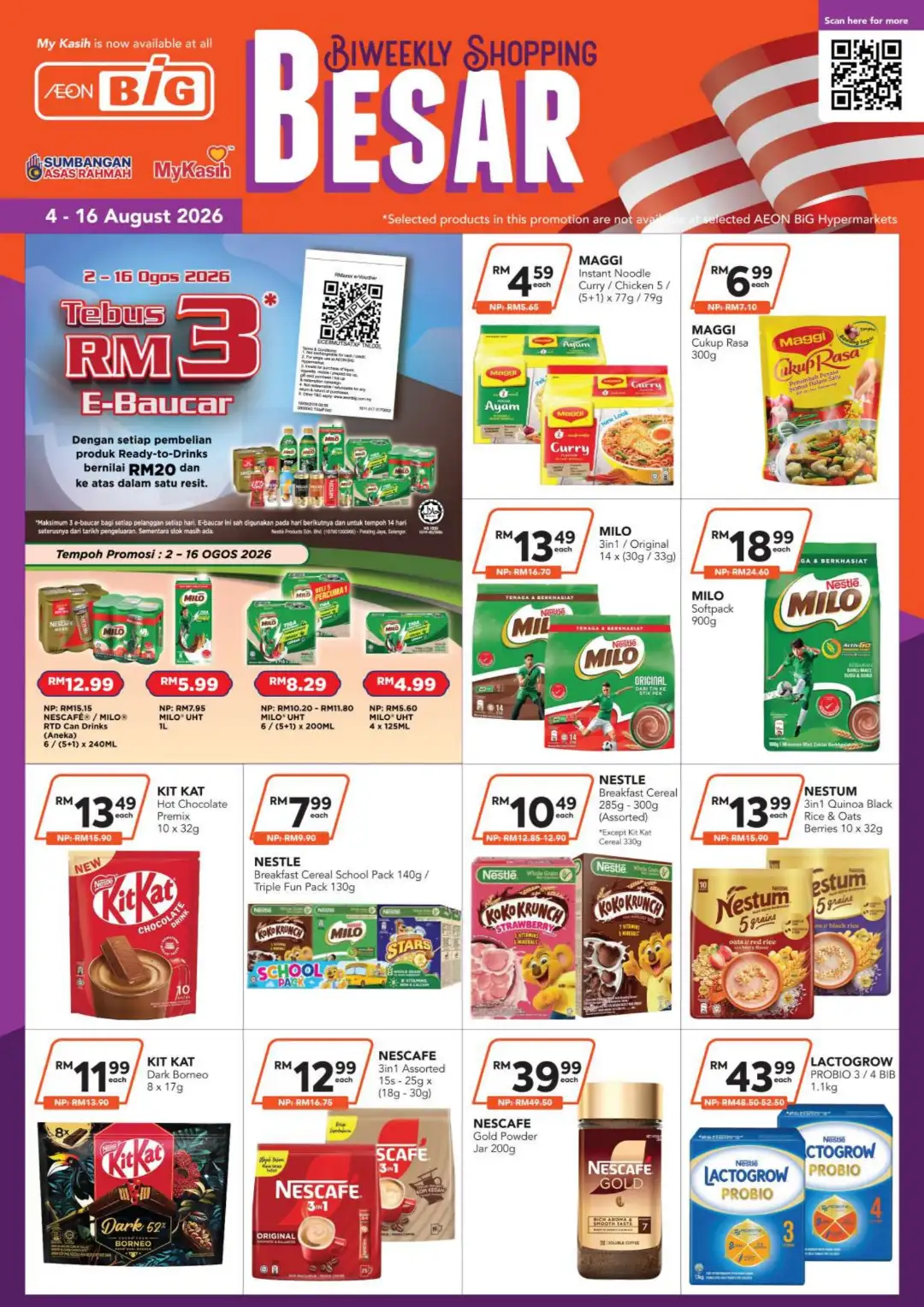 AEON BiG Biweekly Shopping Besar Promotion | Latest Catalogue page 14