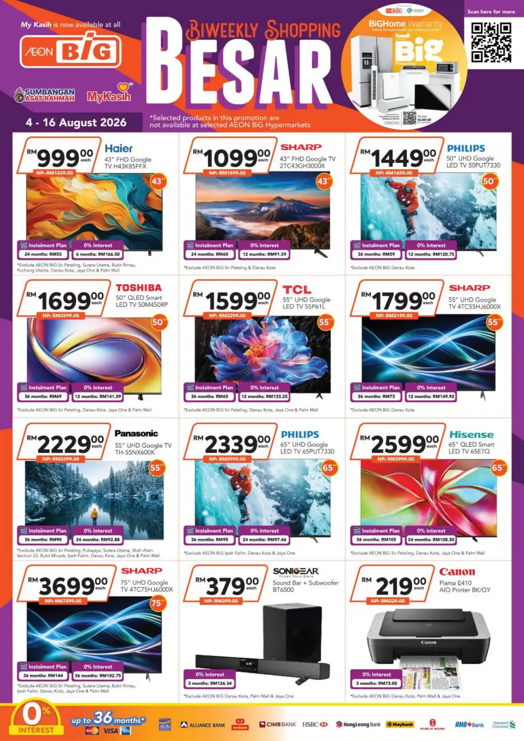 AEON BiG Biweekly Shopping Besar Promotion | Latest Catalogue page 21