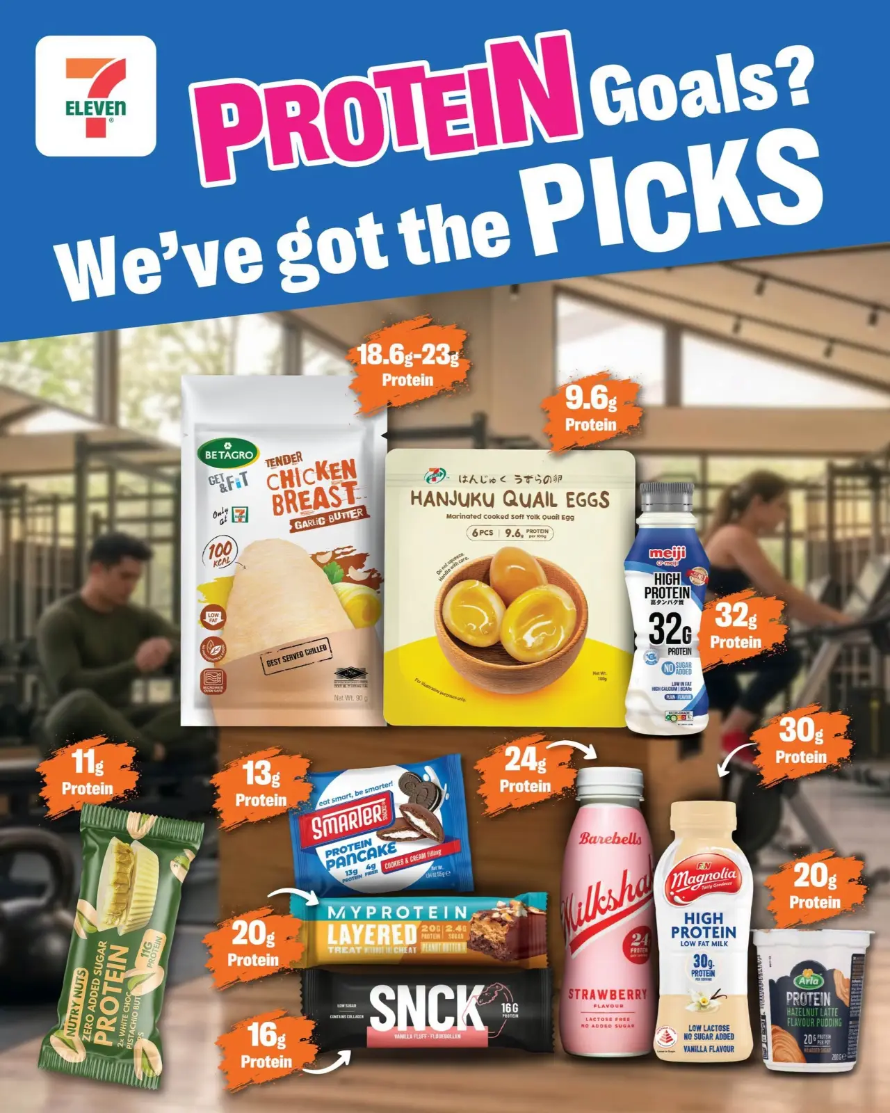7-Eleven Singapore Protein Picks Offers | Latest Deals page 1
