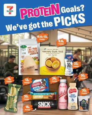 7-Eleven Singapore Protein Picks Offers | Latest Deals flyer cover