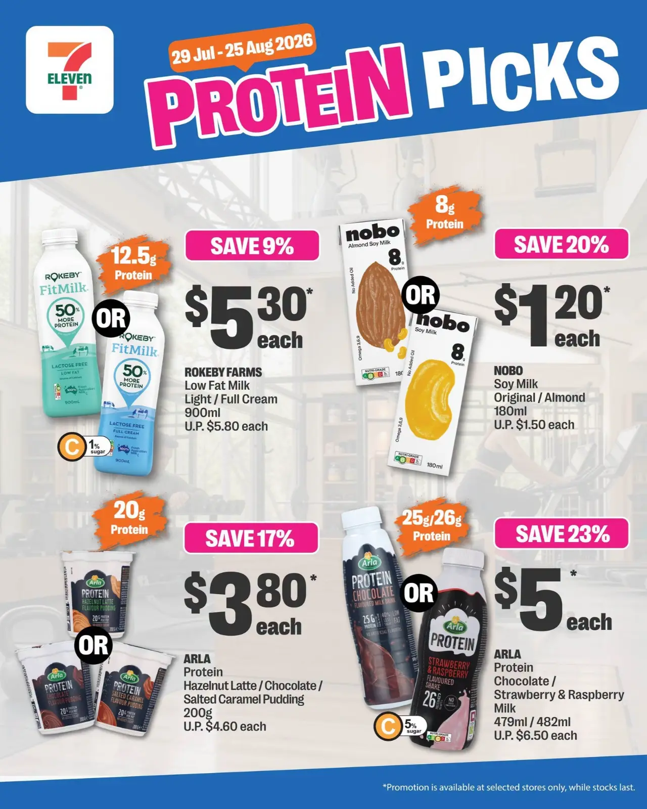 7-Eleven Singapore Protein Picks Offers | Latest Deals page 5