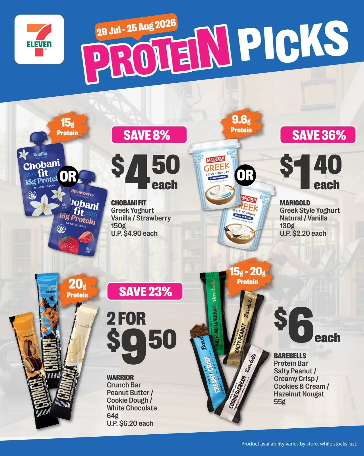 7-Eleven Singapore Protein Picks Offers | Latest Deals page 7