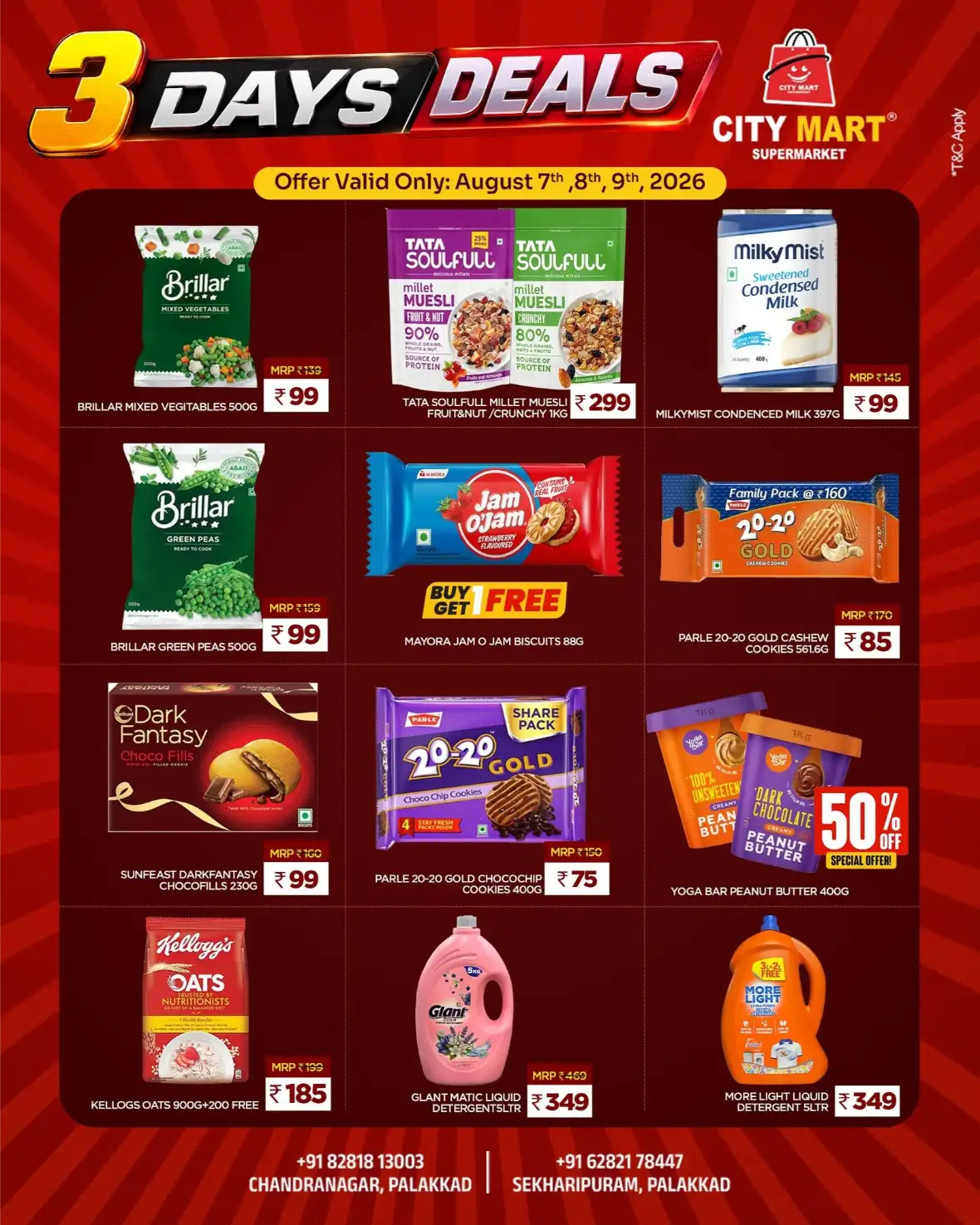 City Mart Supermarket Palakkad Offers | 3 Days Deals page 2