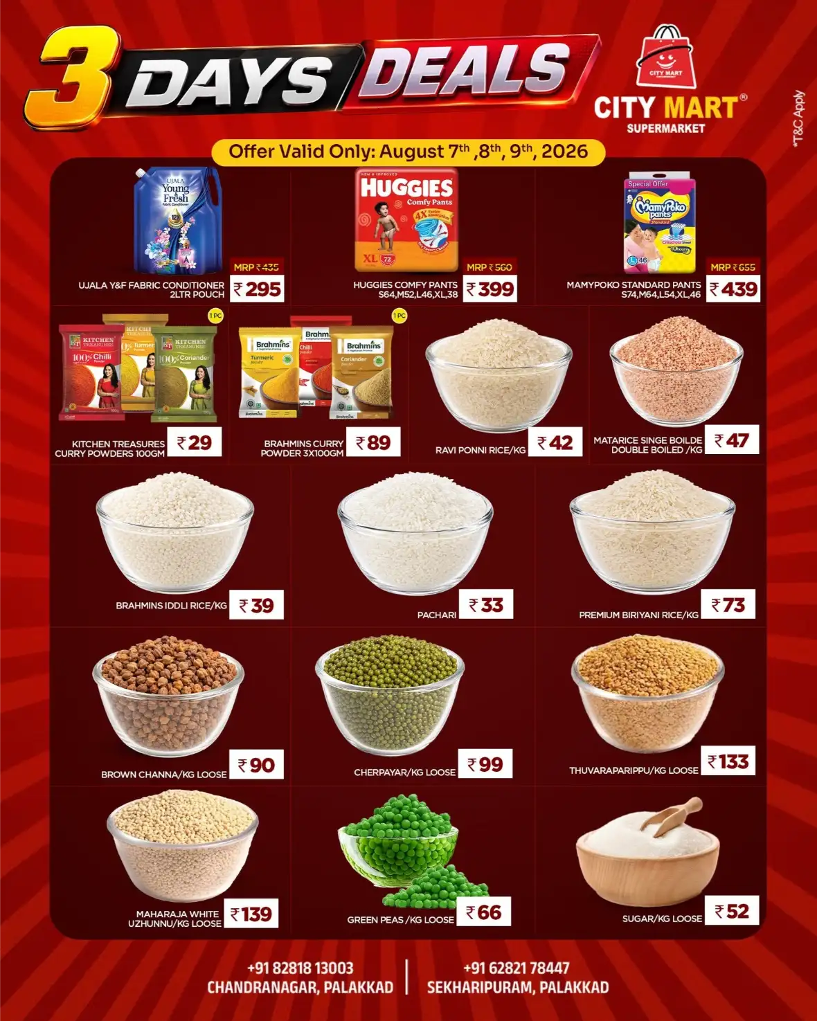 City Mart Supermarket Palakkad Offers | 3 Days Deals page 3