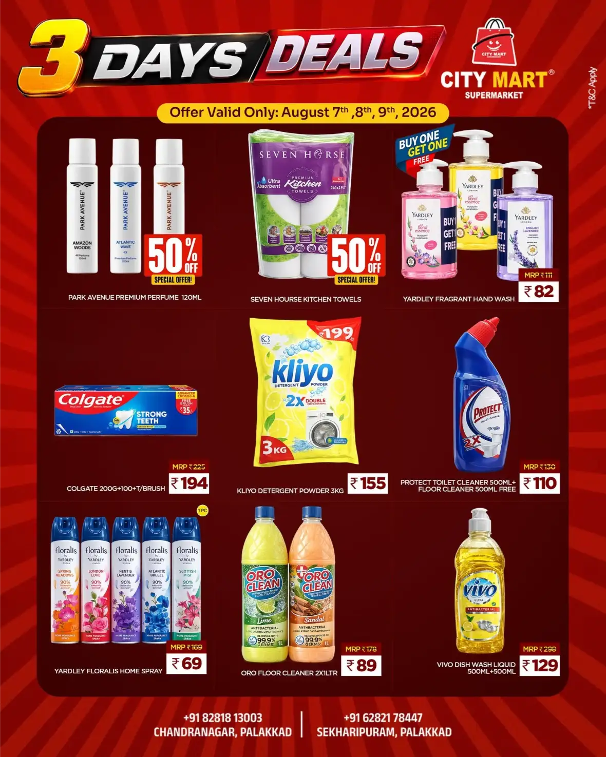 City Mart Supermarket Palakkad Offers | 3 Days Deals page 4
