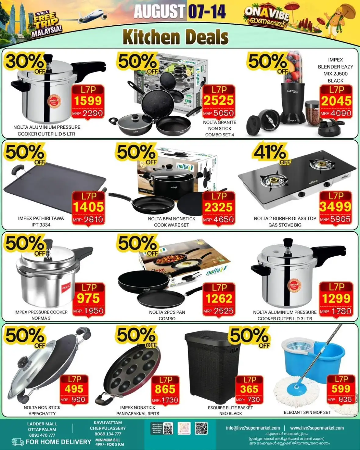 Live 7 Supermarket Ottappalam Offers | Ona Vibe Deals page 6