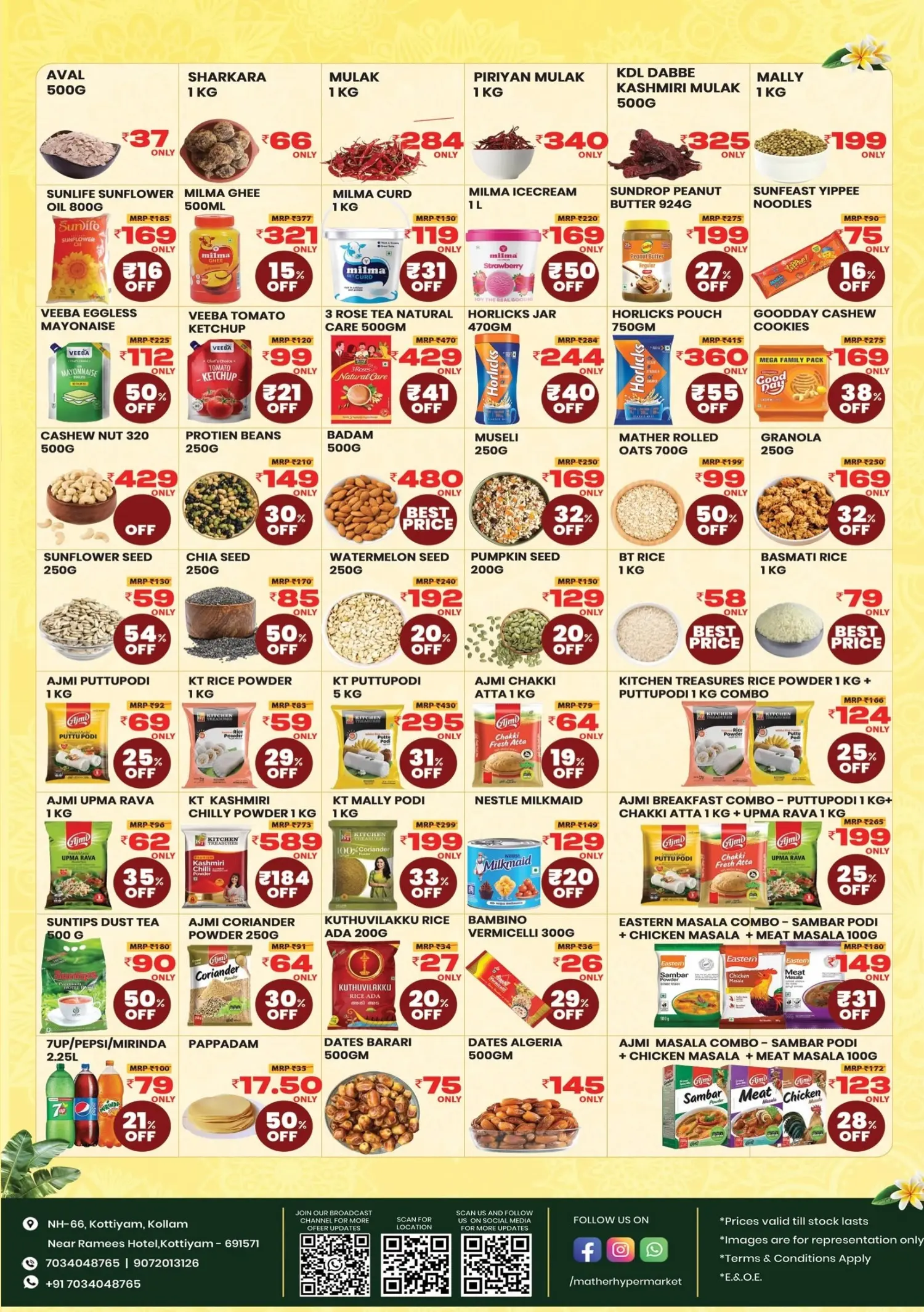 Mather Hypermarket Kottiyam Offers | Onam Special Deals page 2