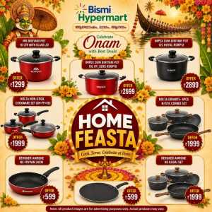 Bismi Hypermart Palakkad Offers | Home Feasta Deals flyer cover