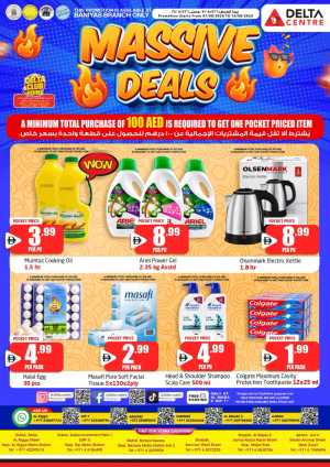 Delta Centre Baniyas Offers | Massive Deals Flyer flyer cover