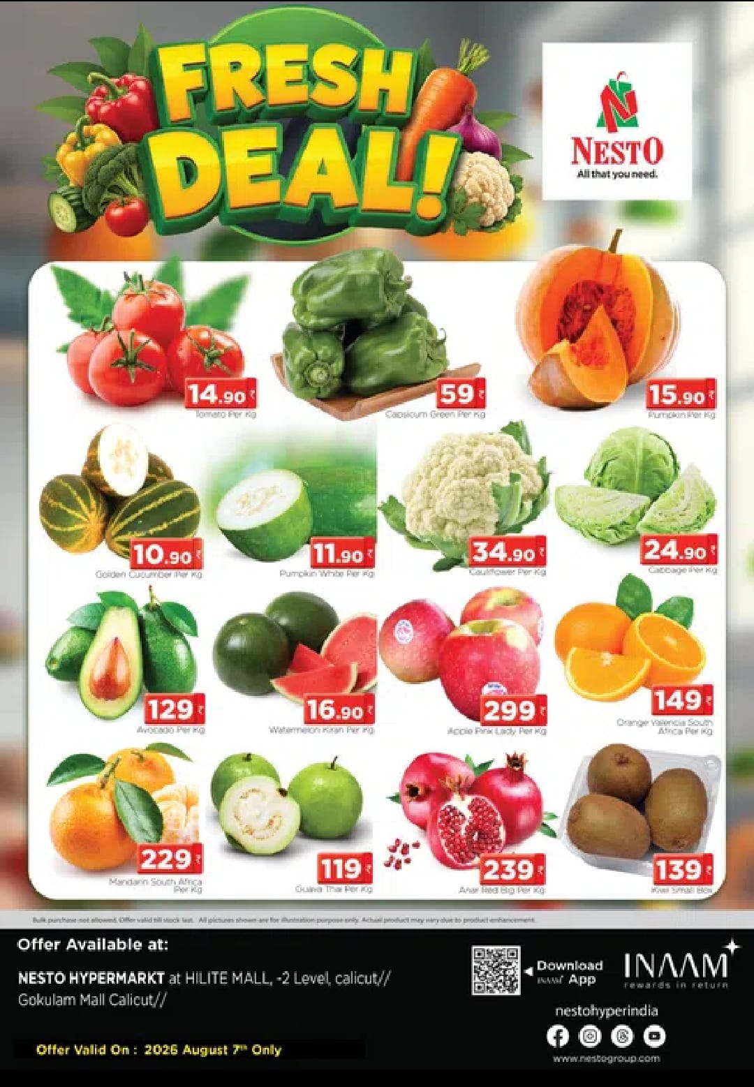 Nesto Calicut Fresh Deal Offers Today | Supermarket Deals page 1