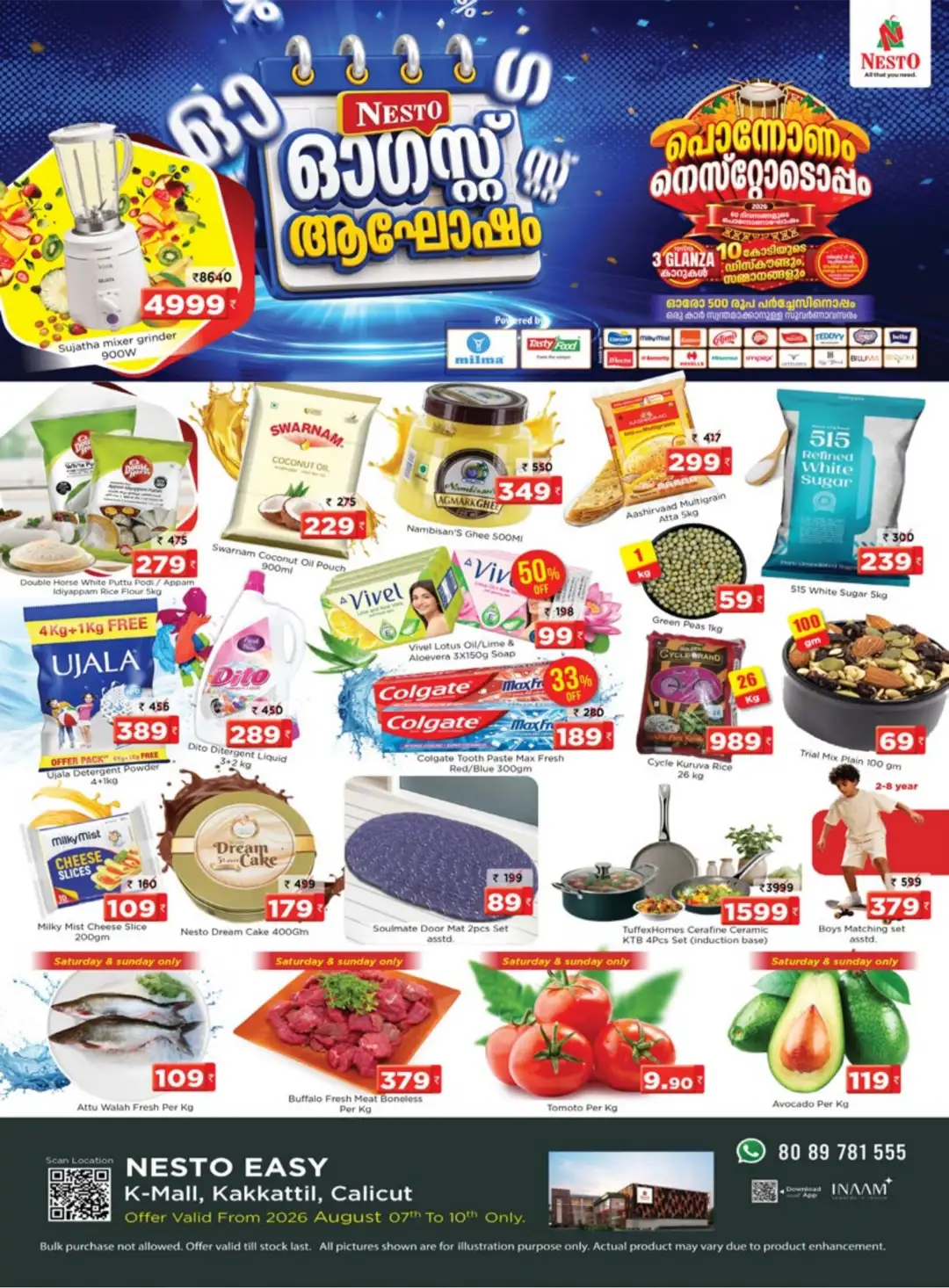 Nesto Kakkattil Calicut Offers | Supermarket & Electronics Deals page 1