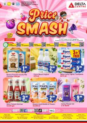 Delta Centre Offers | Price Smash Deals flyer cover