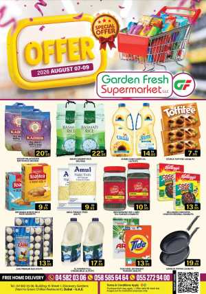 Garden Fresh Discovery Gardens Offers | Special Deals flyer cover