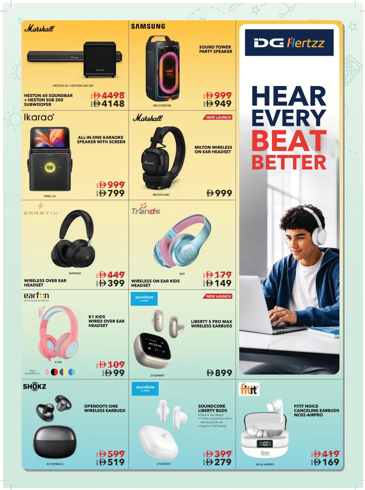 Sharaf DG UAE Offers | Back to School Deals page 37