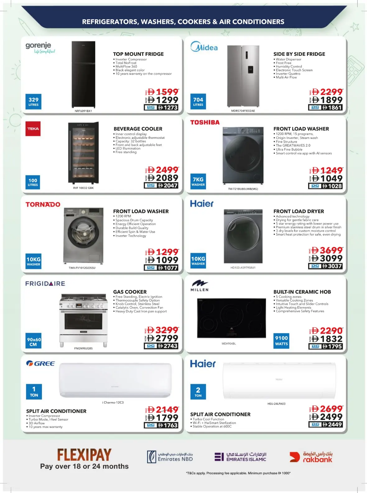 Sharaf DG UAE Offers | Back to School Deals page 51