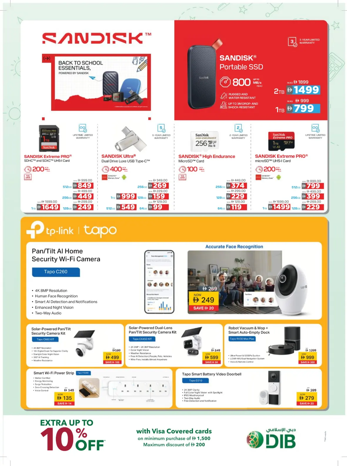 Sharaf DG UAE Offers | Back to School Deals page 61