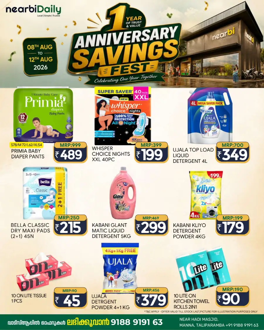 Nearbi Daily Taliparamba Grocery Offers | Savings Fest page 3
