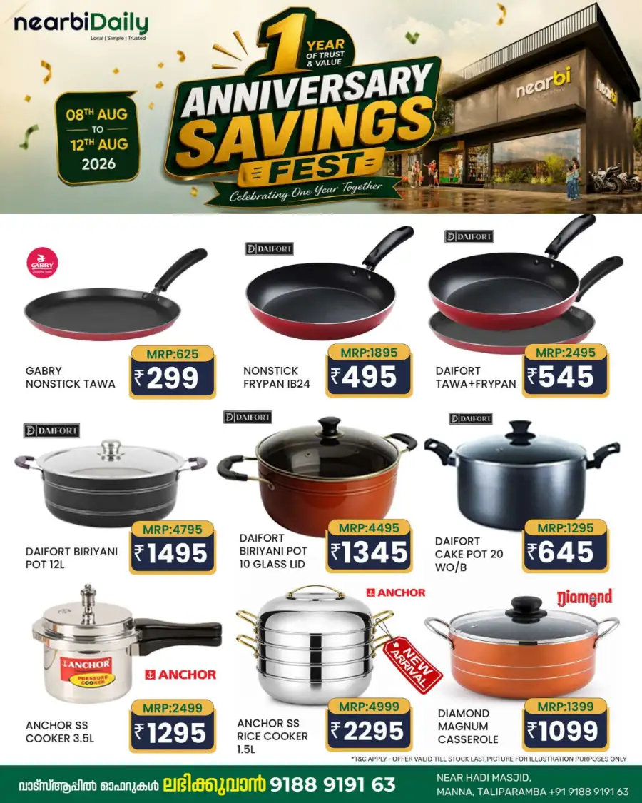 Nearbi Daily Taliparamba Grocery Offers | Savings Fest page 4