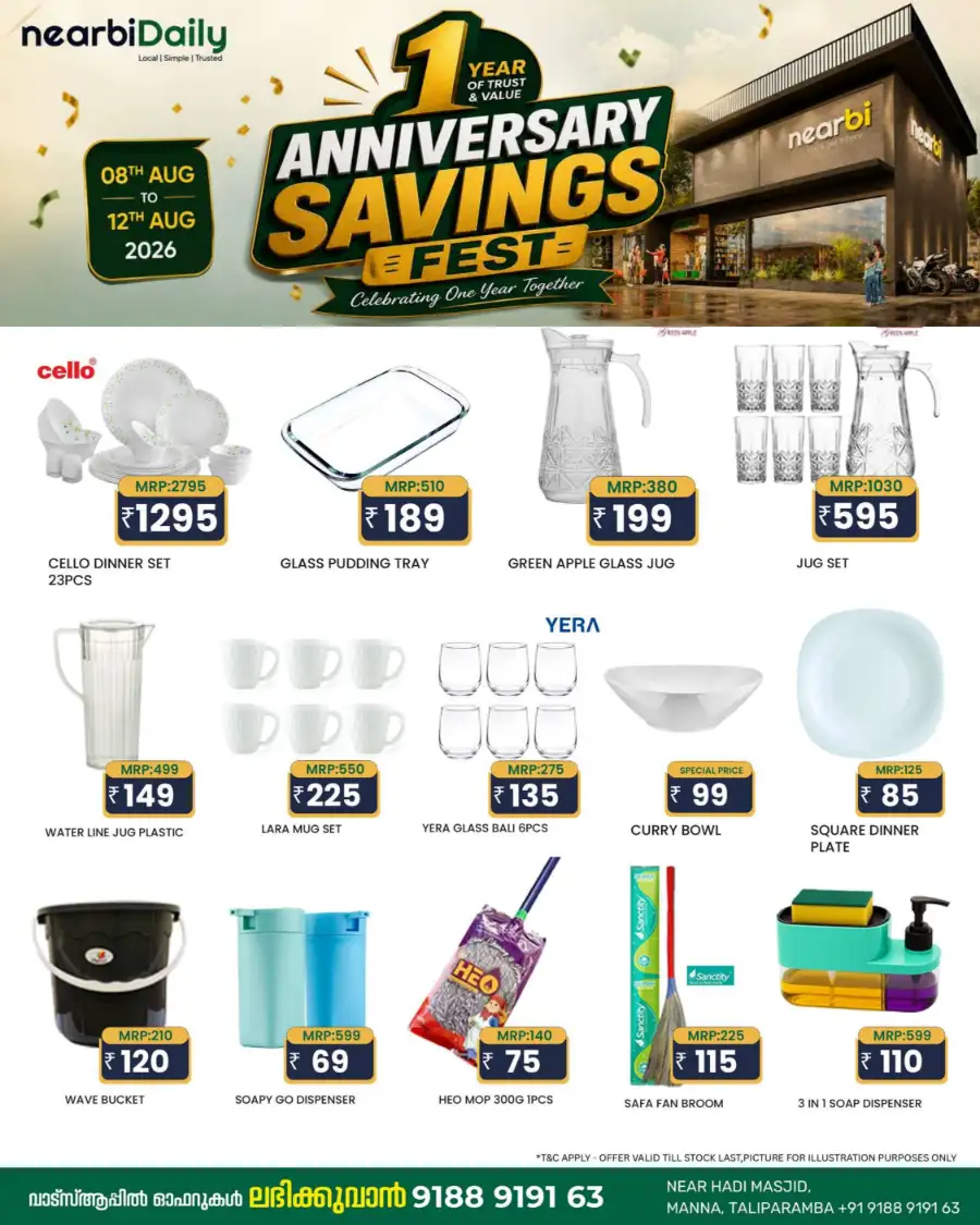 Nearbi Daily Taliparamba Grocery Offers | Savings Fest page 6