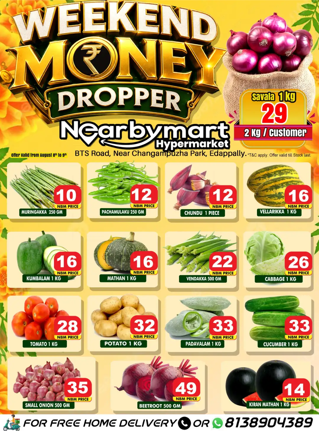 Nearbymart Edappally Offers | Weekend Money Dropper Deals page 2