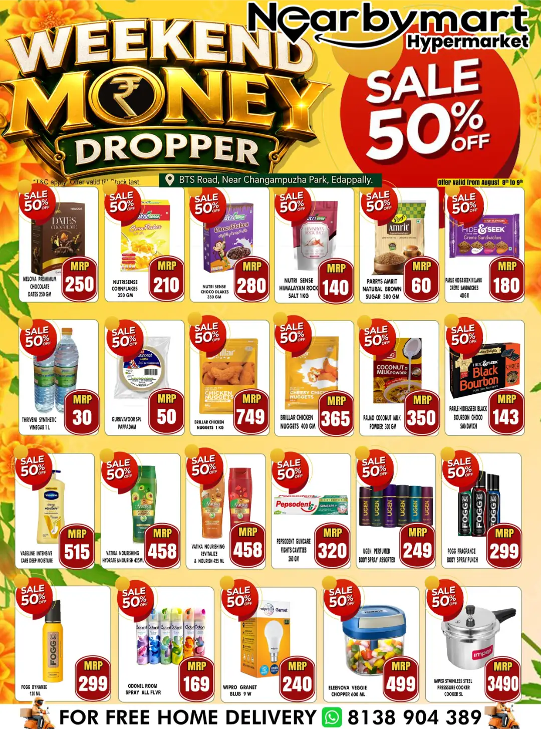 Nearbymart Edappally Offers | Weekend Money Dropper Deals page 3