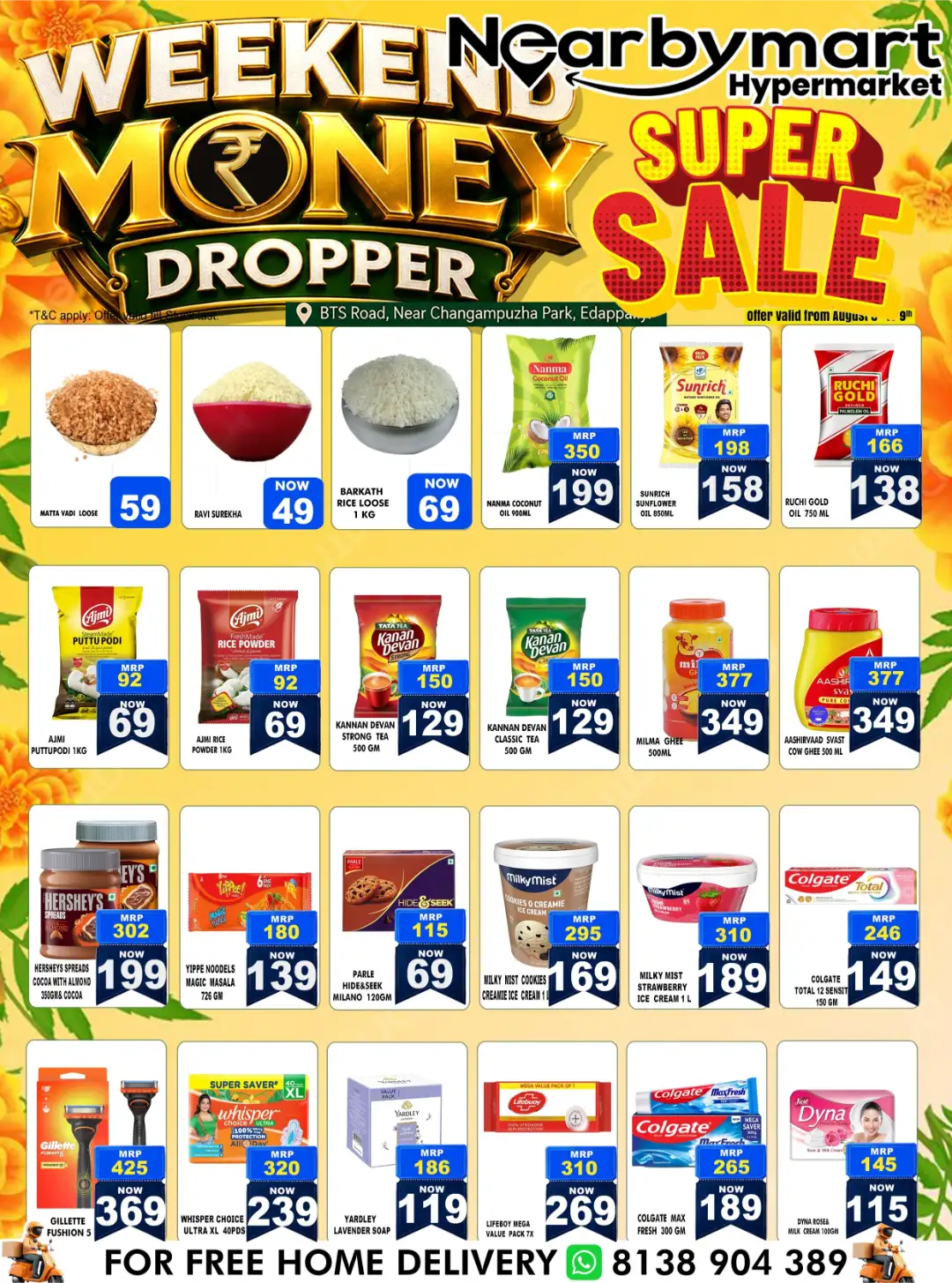 Nearbymart Edappally Offers | Weekend Money Dropper Deals page 4