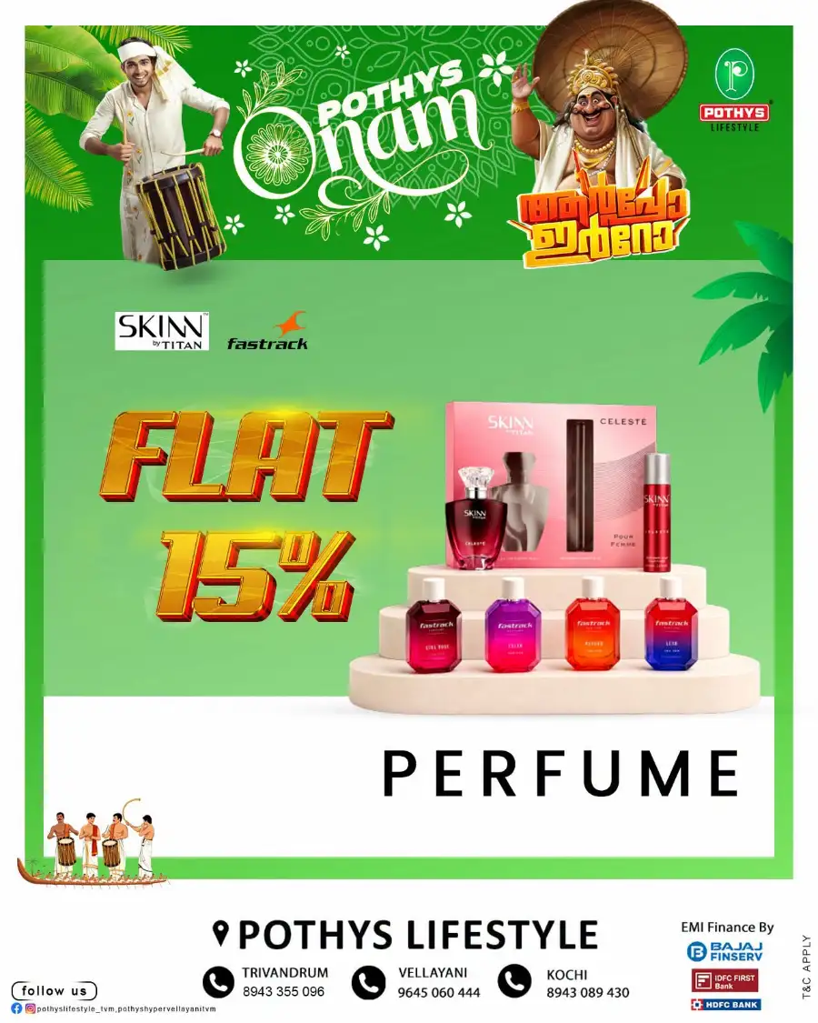 Pothys Lifestyle Onam Festival Offers | Latest Deals page 1