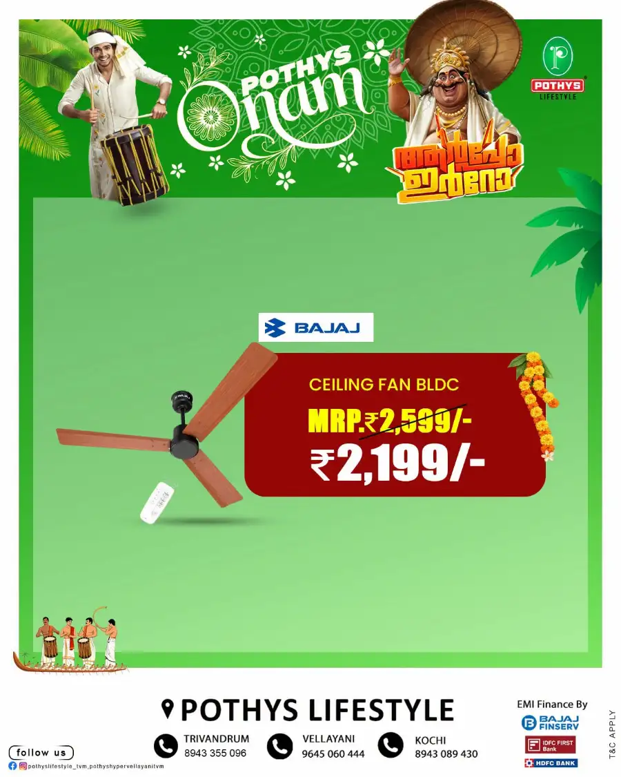 Pothys Lifestyle Onam Festival Offers | Latest Deals page 14