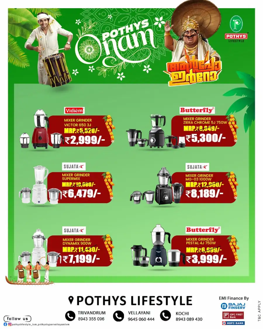 Pothys Lifestyle Onam Festival Offers | Latest Deals page 15