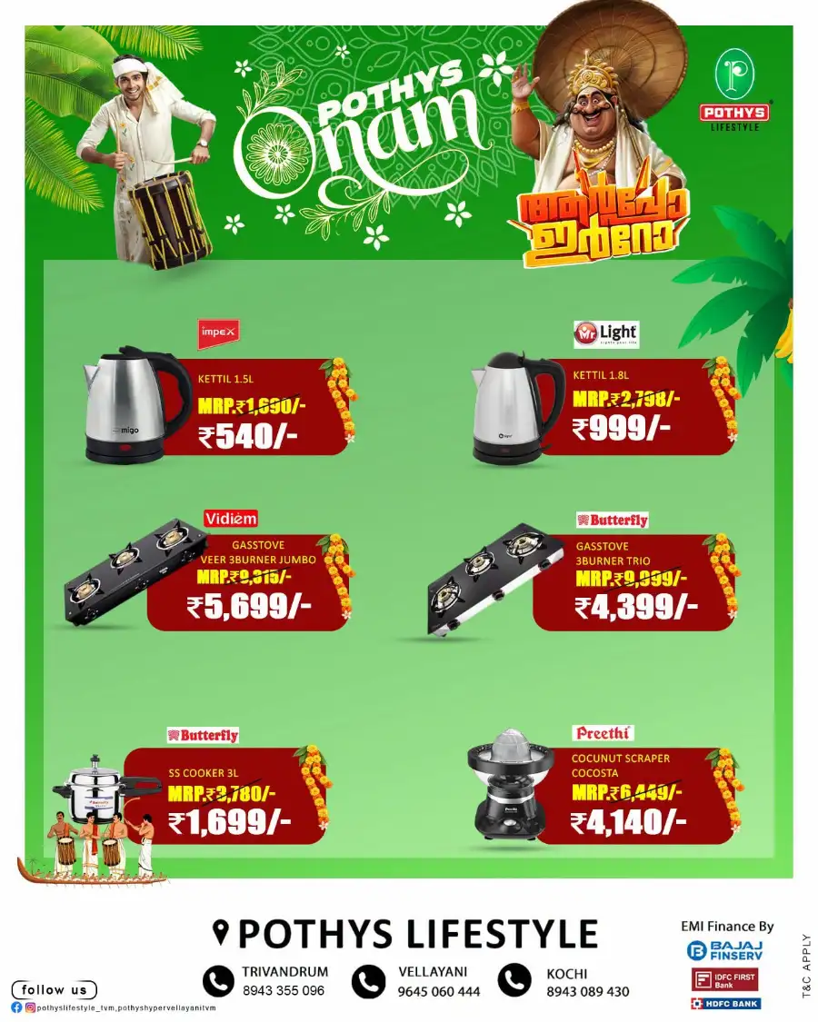 Pothys Lifestyle Onam Festival Offers | Latest Deals page 8