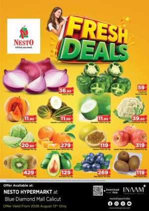 Fresh deals flyer cover