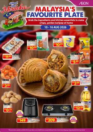 AEON Retail Malaysia Malaysia's Favourite Plate Offers | Latest Deals flyer cover