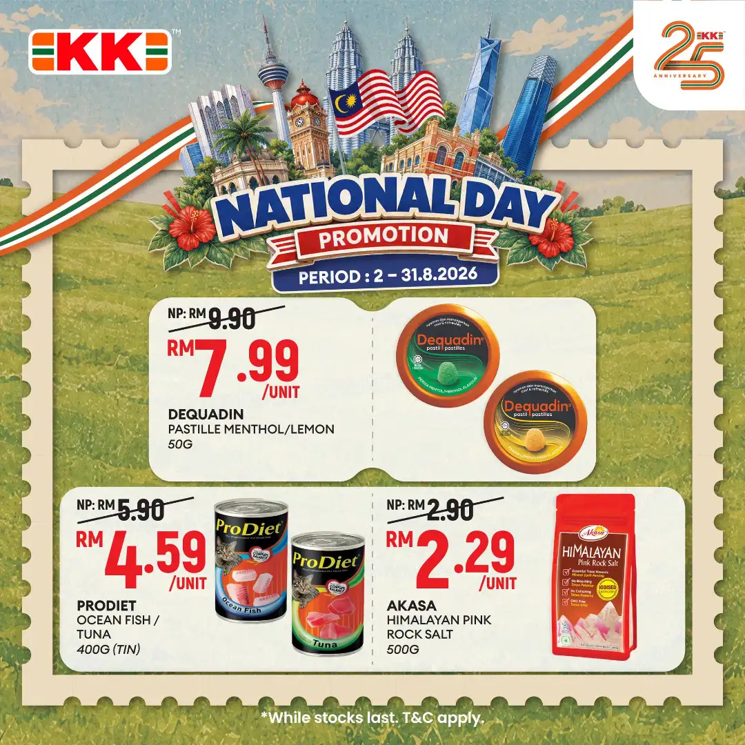 KK Super Mart National Day Promotion | Latest Catalogue page 7