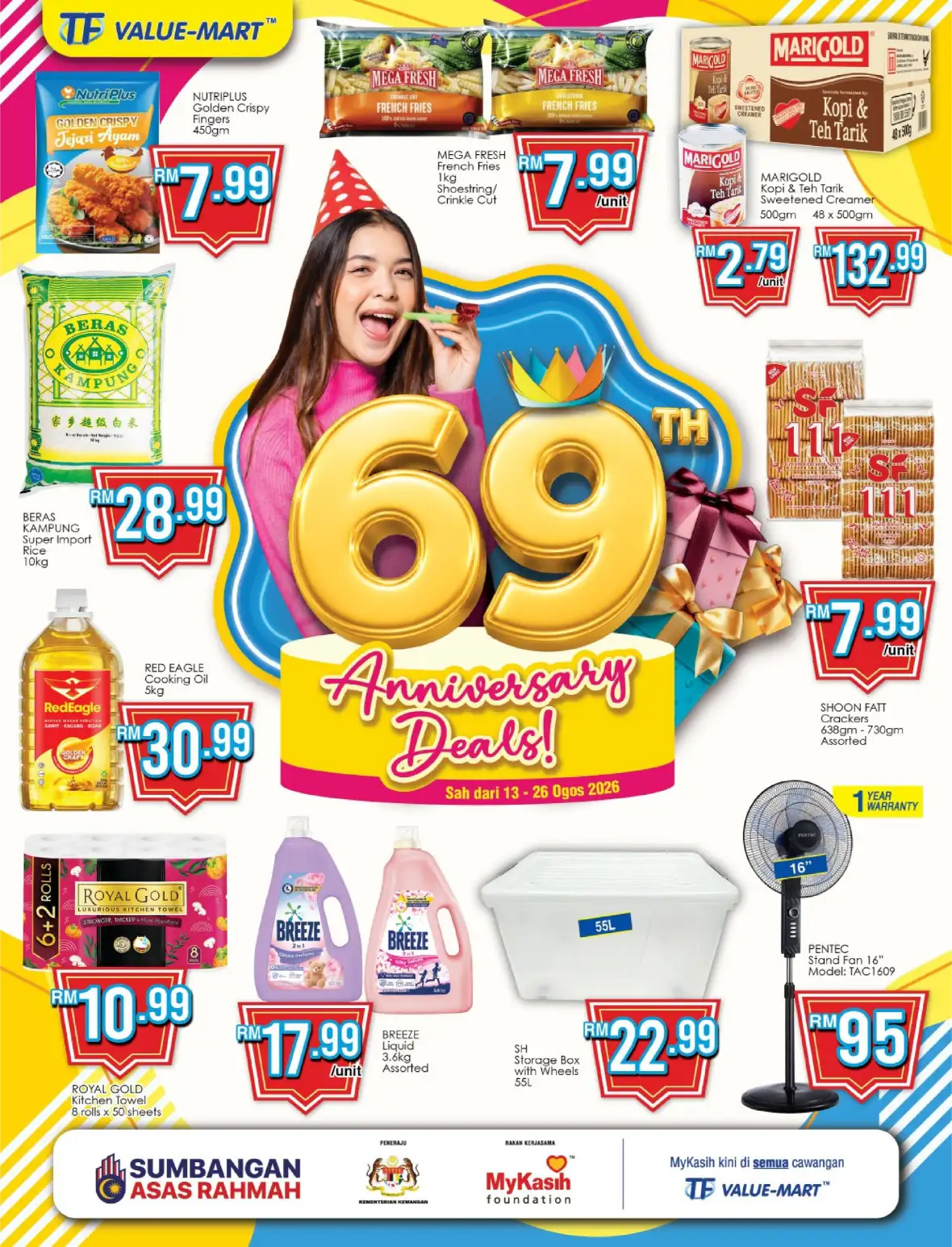 TF Value-Mart Anniversary Promotion | Best Deals Today page 1