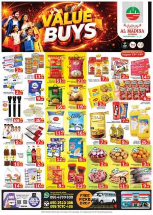 Al Madina Sharjah Offers Today | Value Buys Flyer flyer cover